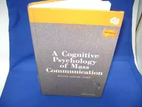 Couverture du produit · Cognitive Psychology of Mass Communication