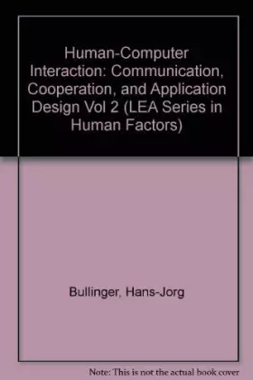 Couverture du produit · Human Computer Interaction