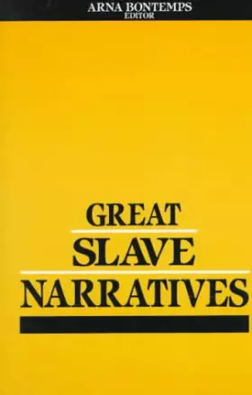 Couverture du produit · Great Slave Narratives