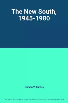 Couverture du produit · The New South, 1945-1980