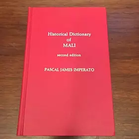 Couverture du produit · Historical Dictionary of Mali