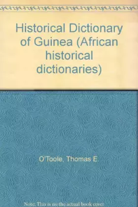 Couverture du produit · Historical Dictionary of Guinea