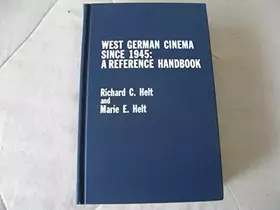Couverture du produit · West German Cinema Since 1945: A Reference Handbook