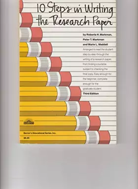 Couverture du produit · 10 Steps in Writing the Research Paper