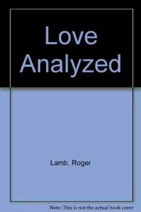 Couverture du produit · Love Analyzed