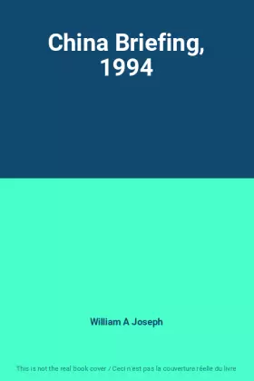Couverture du produit · China Briefing, 1994