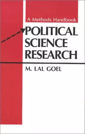 Couverture du produit · Political Science Research: A Methods Handbook