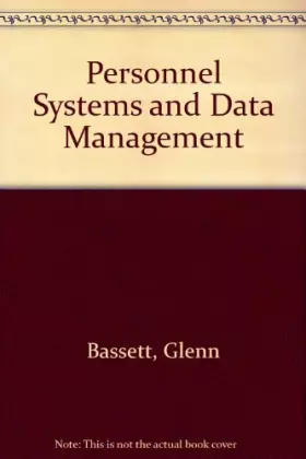 Couverture du produit · Personnel Systems and Data Management