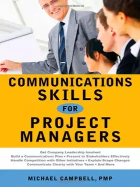 Couverture du produit · Communications Skills for Project Managers