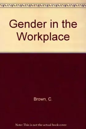 Couverture du produit · Gender in the Workplace