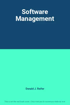 Couverture du produit · Software Management