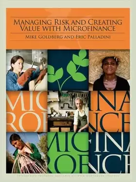 Couverture du produit · Managing Risk and Creating Value with Microfinance (World Bank Training Series)
