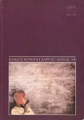 Couverture du produit · Banque Mondiale Rapport Annuel 1990