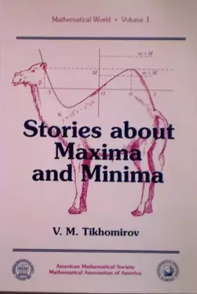 Couverture du produit · Stories About Maxima and Minima (Mathematical World/Volume 1)