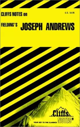 Couverture du produit · Cliffsnotes Joseph Andrews