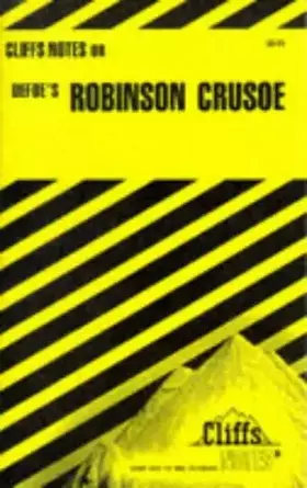 Couverture du produit · Defoe's Robinson Crusoe (Cliffs Notes)