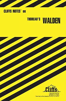 Couverture du produit · Thoreau's Walden (Cliffs Notes)