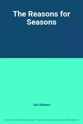 Couverture du produit · The Reasons for Seasons