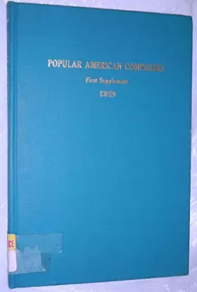 Couverture du produit · Popular American Composers