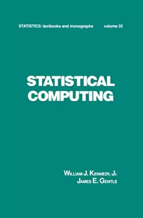 Couverture du produit · Statistical Computing