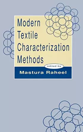 Couverture du produit · Modern Textile Characterization Methods