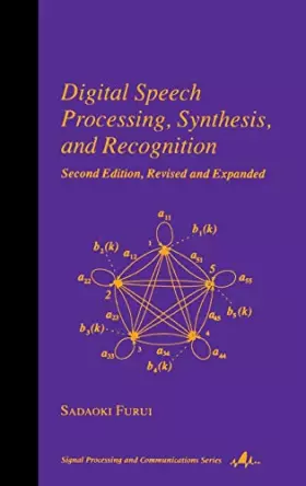 Couverture du produit · Digital Speech Processing, Synthesis, and Recognition