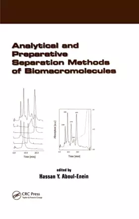 Couverture du produit · Analytical and Preparative Separation Methods of Biomacromolecules