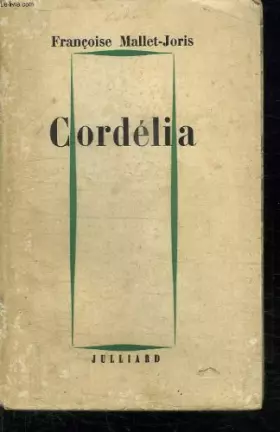 Couverture du produit · cordelia