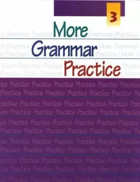 Couverture du produit · More Grammar Practice 3