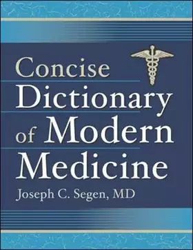 Couverture du produit · Concise Dictionary of Modern Medicine