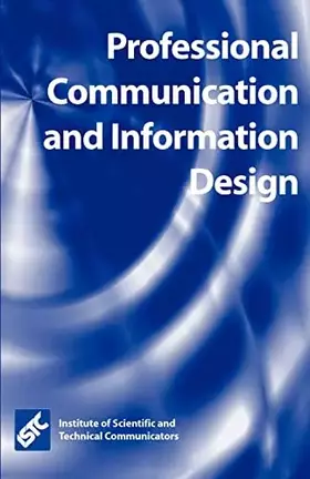 Couverture du produit · Professional Communication and Information Design