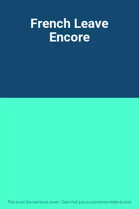 Couverture du produit · French Leave Encore