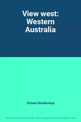 Couverture du produit · View west: Western Australia