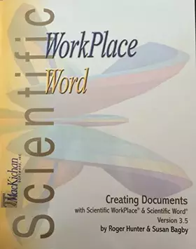 Couverture du produit · Creating Documents With Science Word and Science Workplace Version 3.5