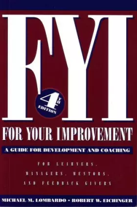 Couverture du produit · Fyi for Your Improvement