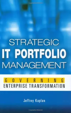 Couverture du produit · Strategic IT Portfolio Management