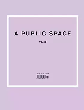 Couverture du produit · A Public Space No. 28