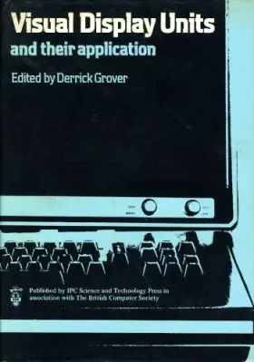 Couverture du produit · Visual Display Units and Their Application