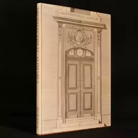 Couverture du produit · Architectural alphabet 1773