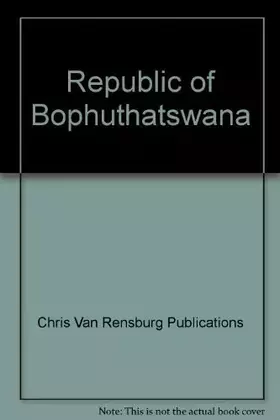 Couverture du produit · Republic of Bophuthatswana