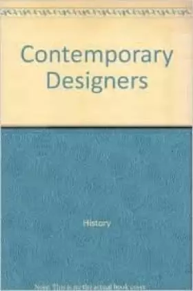 Couverture du produit · Contemporary designers