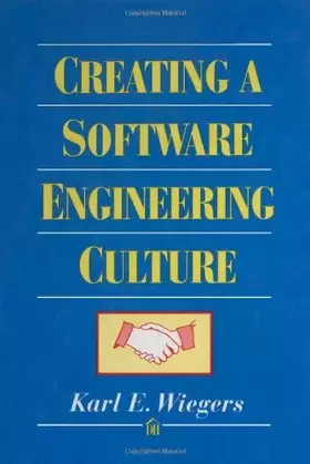 Couverture du produit · Creating a Software Engineering Culture