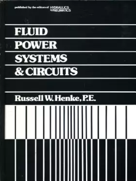 Couverture du produit · Fluid Power Systems and Circuits