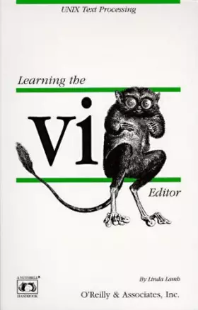 Couverture du produit · Learning the VI Editor