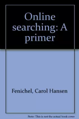 Couverture du produit · Online searching: A primer