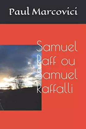 Couverture du produit · Samuel Raff ou Samuel Raffalli