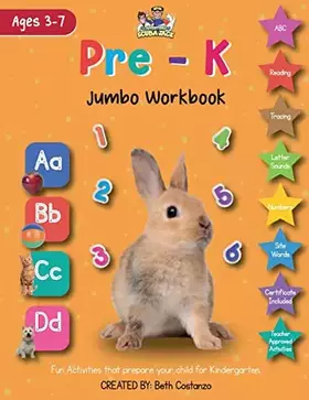 Couverture du produit · Pre-K Jumbo Workbook