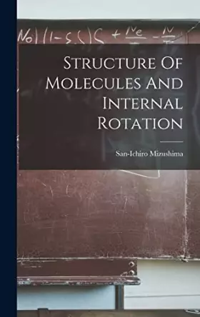 Couverture du produit · Structure Of Molecules And Internal Rotation