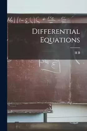 Couverture du produit · Differential Equations