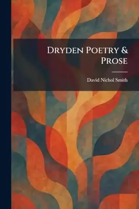 Couverture du produit · Dryden Poetry & Prose
